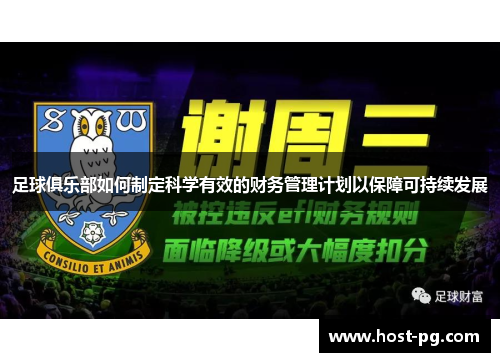 足球俱乐部如何制定科学有效的财务管理计划以保障可持续发展